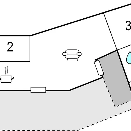펜션 Aspevej Xi 피에리트슬레브